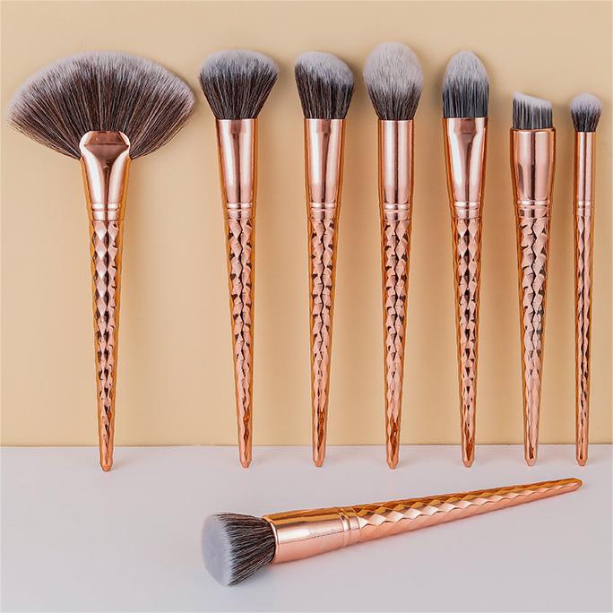 Makeup brushes full set of electroplated eye shadow brushes smudge brushes beauty tools full set
